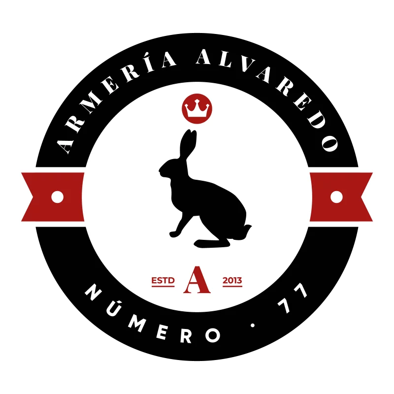 Modelo 77 - Etiqueta Armería Alvaredo